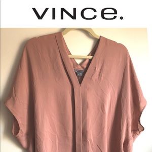 100% Silk VINCE Top